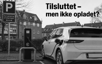 Elbil tilsluttet – men stadig en p-afgift: Nyere dom om parkering ved offentlige ladestandere